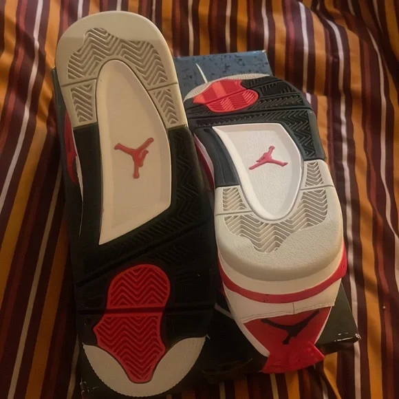 Brand New in Box Air Jordan 4 Retro Fire Red